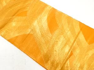 変わり青海波模様織り出し袋帯